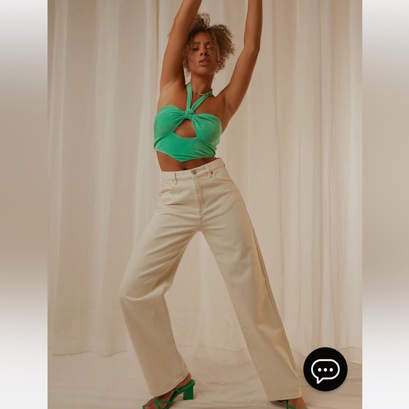 ABRAND CREAM JEANS - Picture 3 of 13